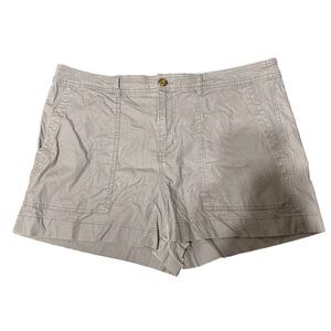 A new day stretch gray shorts women’s plus size 18